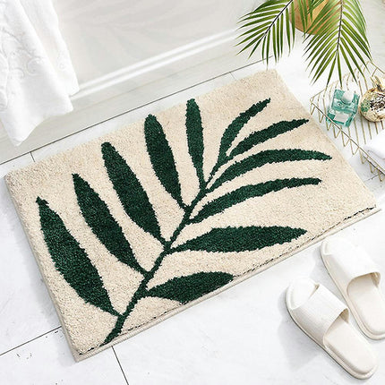 Modern Style Design Soft Bath Mat Quick-drying Bathroom Floor Mats For Bathroom Kitchen Living Room Entrance