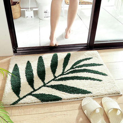 Modern Style Design Soft Bath Mat Quick-drying Bathroom Floor Mats For Bathroom Kitchen Living Room Entrance