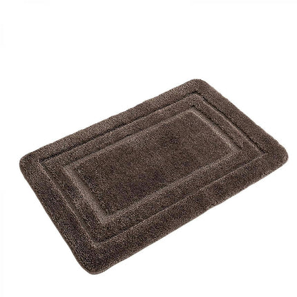 Extra Thick Bath Rugs For Bathroom - Anti-slip Bath Mats Soft Plush Mat Living Room Bedroom Mat Floor Water Absorben (dark Coffee)