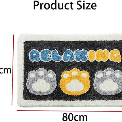 Cartoon Bath Mat Carpet Bathroom Door Mat Living Room Entrance Mat