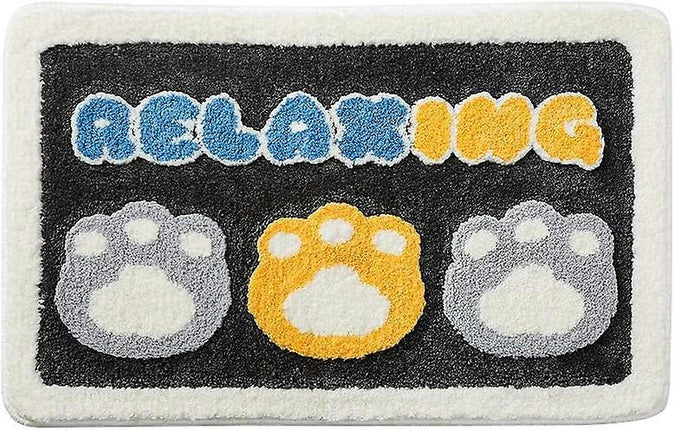 Cartoon Bath Mat Carpet Bathroom Door Mat Living Room Entrance Mat