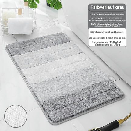 Luxury Bathroom Rug Mat, Extra Soft And Absorbent Bath Rugs, Non-slip Plush Shaggy Bath Carpet Runner, Machine Wash Dry