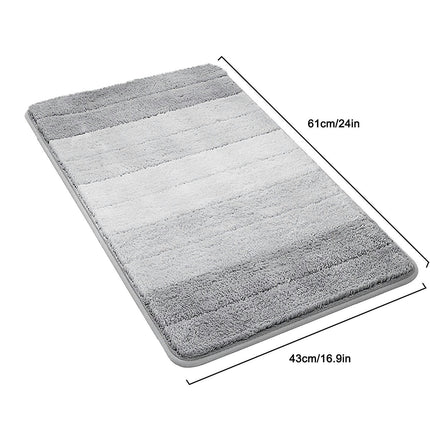 Luxury Bathroom Rug Mat, Extra Soft And Absorbent Bath Rugs, Non-slip Plush Shaggy Bath Carpet Runner, Machine Wash Dry