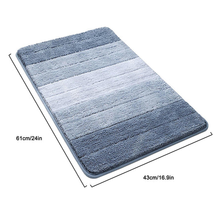 Luxury Bathroom Rug Mat, Extra Soft And Absorbent Bath Rugs, Non-slip Plush Shaggy Bath Carpet Runner, Machine Wash Dry