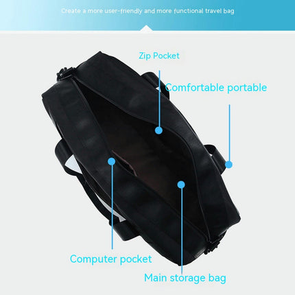 Women's Large-Capacity Handbag Travel Bag Men's Sports Shoulder Travel Boarding Storage Luggage Bag