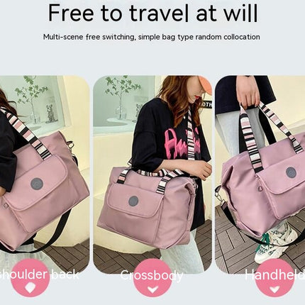 Women's Travel Tote - Wet & Dry Weekend or Overnight Bag - Lightweight Gym & Sport Bag