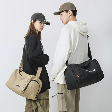 Men's and Women's Casual Crossbody Waterproof Shoulder Bag Messenger Bags Casual Nylon Sports Gym Bag