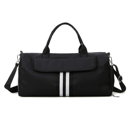 Women's Gym Bag Men's Waterproof Travel Bag Overnight Travel Bag with Wet Bag Shoe Compartment