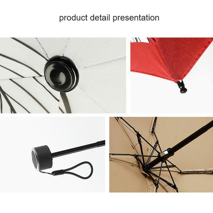 Mini Travel Sun&rain Umbrella - Light Compact with UV Protection Umbrella Flower Umbrella