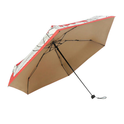 Mini Travel Sun&rain Umbrella - Light Compact with UV Protection Umbrella Flower Umbrella