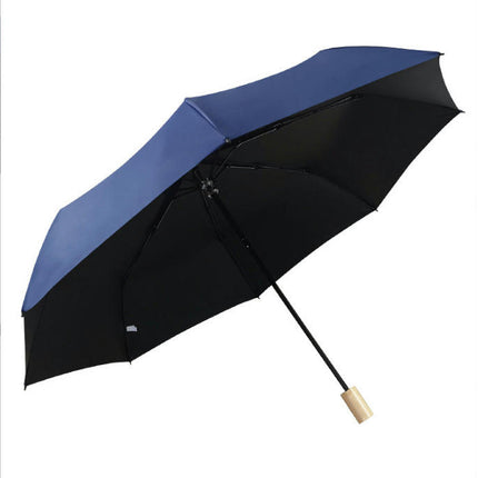 Travel Sun & Rain Umbrella, Small UV Compact Folding Umbrella 8 Ribs Lightweight Umbrella