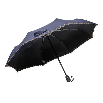 UV Sun Umbrella Compact Folding Travel Umbrella Auto Open Close Compact Folding Rain Umbrellas