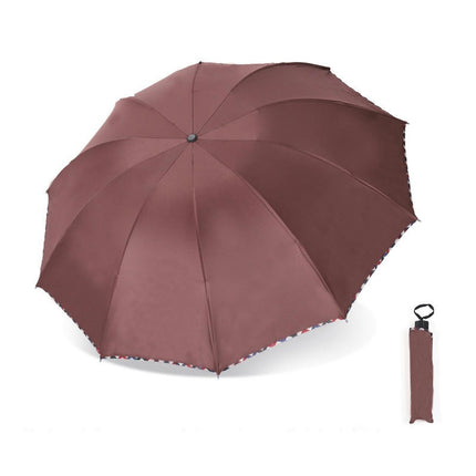 Travel Umbrella Lightweight Compact Parasol with UV Protection for Sun & Rain Umbrella for Women Men