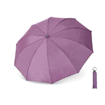 Travel Umbrella Lightweight Compact Parasol with UV Protection for Sun & Rain Umbrella for Women Men