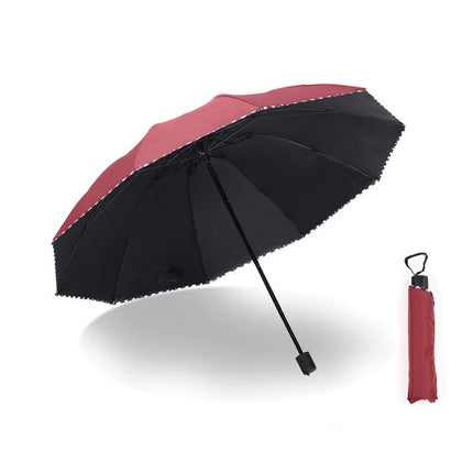 Travel Umbrella Lightweight Compact Parasol with UV Protection for Sun & Rain Umbrella for Women Men