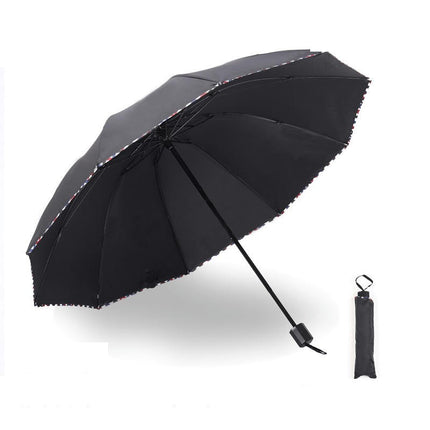 Travel Umbrella Lightweight Compact Parasol with UV Protection for Sun & Rain Umbrella for Women Men