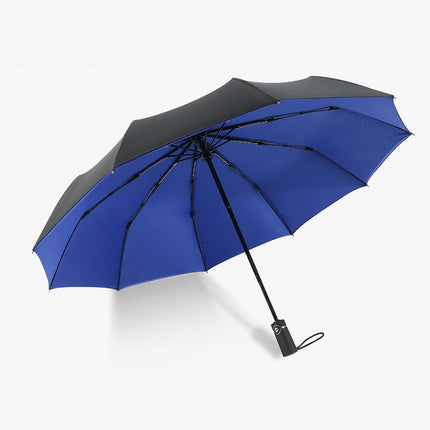 Automatic Folding Windproof Umbrella- Travel Umbrellas Compact for Portable Car Umbrella