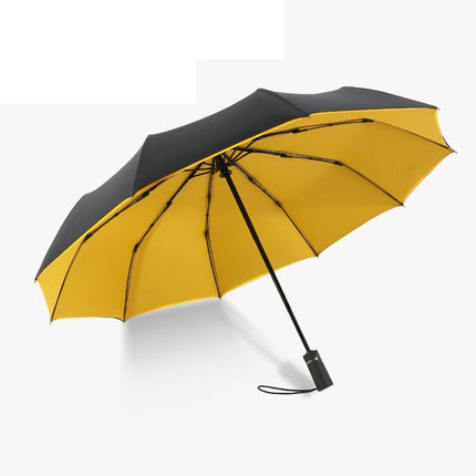 Automatic Folding Windproof Umbrella- Travel Umbrellas Compact for Portable Car Umbrella