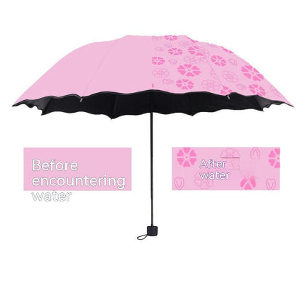 Sun and Rain Umbrella Folding Travel Sun Umbrella UV Protection Parasols Windproof Umbrella