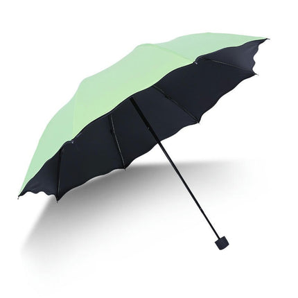 Sun and Rain Umbrella Folding Travel Sun Umbrella UV Protection Parasols Windproof Umbrella