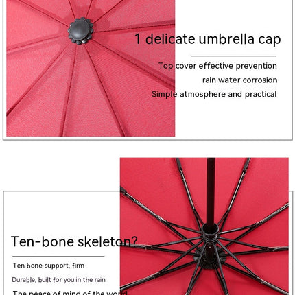 Wind Resistant Compact Travel Folding Umbrellas Umbrella for Men Women UV Sun Umbrella