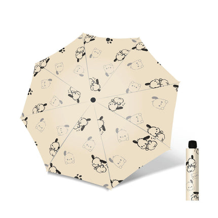 Compact Travel Umbrella Cute animal Umbrella Portable Folding Umbrella Rain/Sun UV Protection