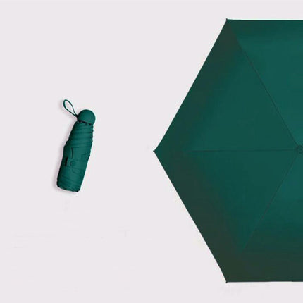 Mini Umbrella, UV Umbrella for Sun Protection Portable Travel Umbrella for Sun and Rain Windproof