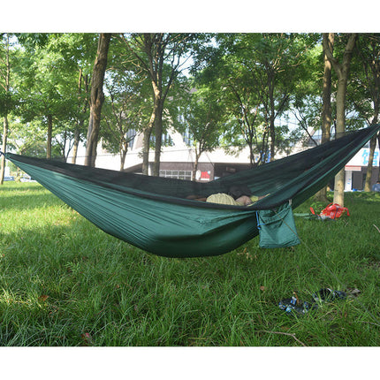 No Hanging Outdoor Mosquito Net HammockWilderness Camping Parachute Hammock