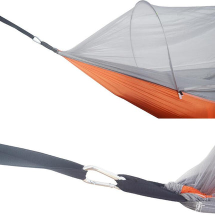 Automatic Quick Opening Hammock Parachute Fabric Anti-mosquito Anti-side Flip Mosquito Net Hammock