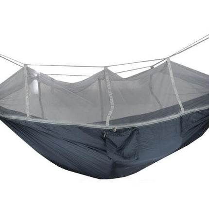 Camping Hammock with Mosquito Net - Ultra Lightweight and Durable Double/Single Travel Hammock