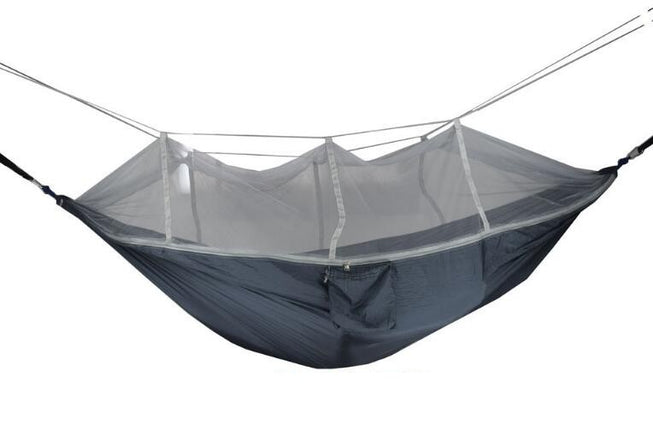 Camping Hammock with Mosquito Net - Ultra Lightweight and Durable Double/Single Travel Hammock