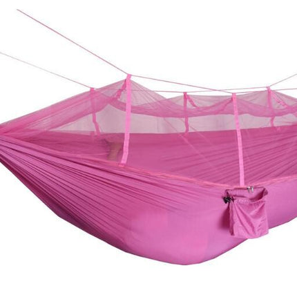 Camping Hammock with Mosquito Net - Ultra Lightweight and Durable Double/Single Travel Hammock