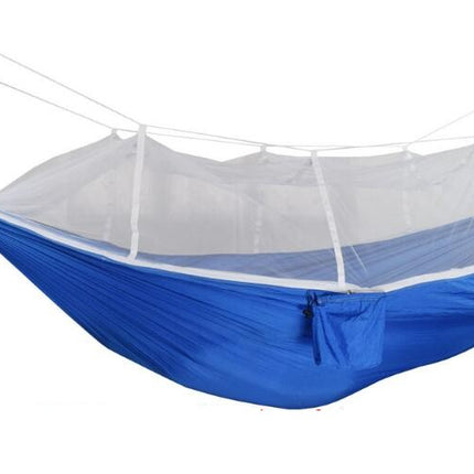 Camping Hammock with Mosquito Net - Ultra Lightweight and Durable Double/Single Travel Hammock