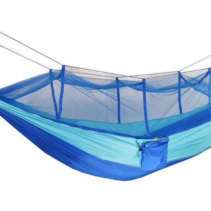 Camping Hammock with Mosquito Net - Ultra Lightweight and Durable Double/Single Travel Hammock