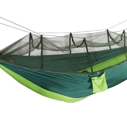 Camping Hammock with Mosquito Net - Ultra Lightweight and Durable Double/Single Travel Hammock