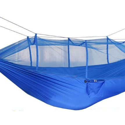 Camping Hammock with Mosquito Net - Ultra Lightweight and Durable Double/Single Travel Hammock