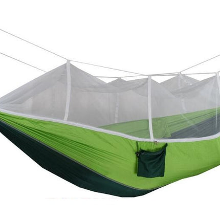 Camping Hammock with Mosquito Net - Ultra Lightweight and Durable Double/Single Travel Hammock