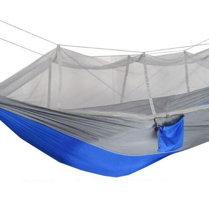 Camping Hammock with Mosquito Net - Ultra Lightweight and Durable Double/Single Travel Hammock