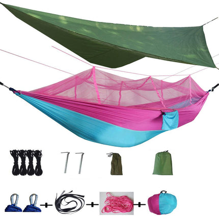 Waterproof Mosquito-proof Canopy Mosquito Net Hammock Wild Camping Swing Hammock