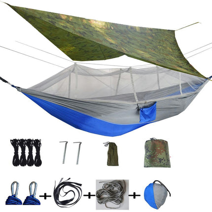 Waterproof Mosquito-proof Canopy Mosquito Net Hammock Wild Camping Swing Hammock