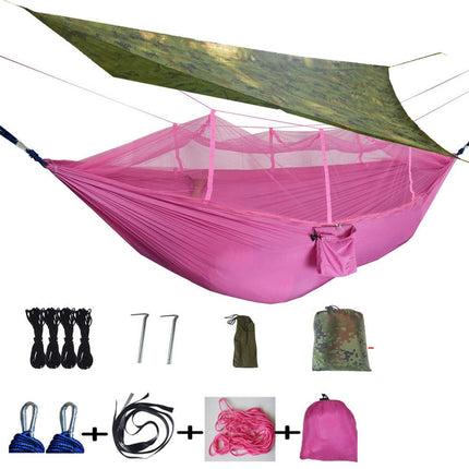 Waterproof Mosquito-proof Canopy Mosquito Net Hammock Wild Camping Swing Hammock