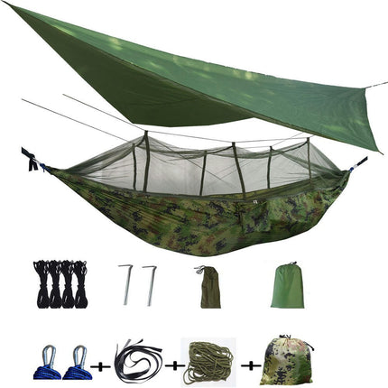 Waterproof Mosquito-proof Canopy Mosquito Net Hammock Wild Camping Swing Hammock