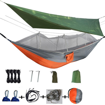 Waterproof Mosquito-proof Canopy Mosquito Net Hammock Wild Camping Swing Hammock