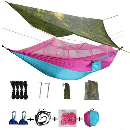 Waterproof Mosquito-proof Canopy Mosquito Net Hammock Wild Camping Swing Hammock