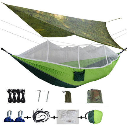 Waterproof Mosquito-proof Canopy Mosquito Net Hammock Wild Camping Swing Hammock