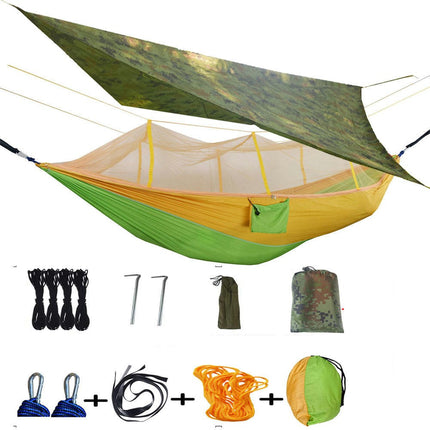 Waterproof Mosquito-proof Canopy Mosquito Net Hammock Wild Camping Swing Hammock