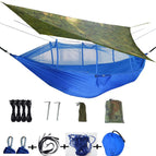 Blue +230 * 210 camouflage canopy