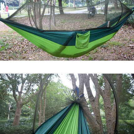 Fully Automatic Quick Opening Anti-mosquito Hammock Single/Double Camping No-hang Hammock