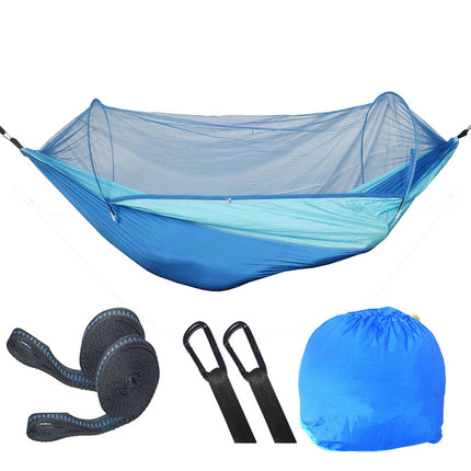 Fully Automatic Quick Opening Anti-mosquito Hammock Single/Double Camping No-hang Hammock