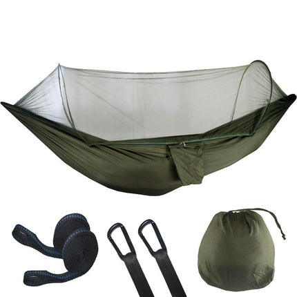 Fully Automatic Quick Opening Anti-mosquito Hammock Single/Double Camping No-hang Hammock